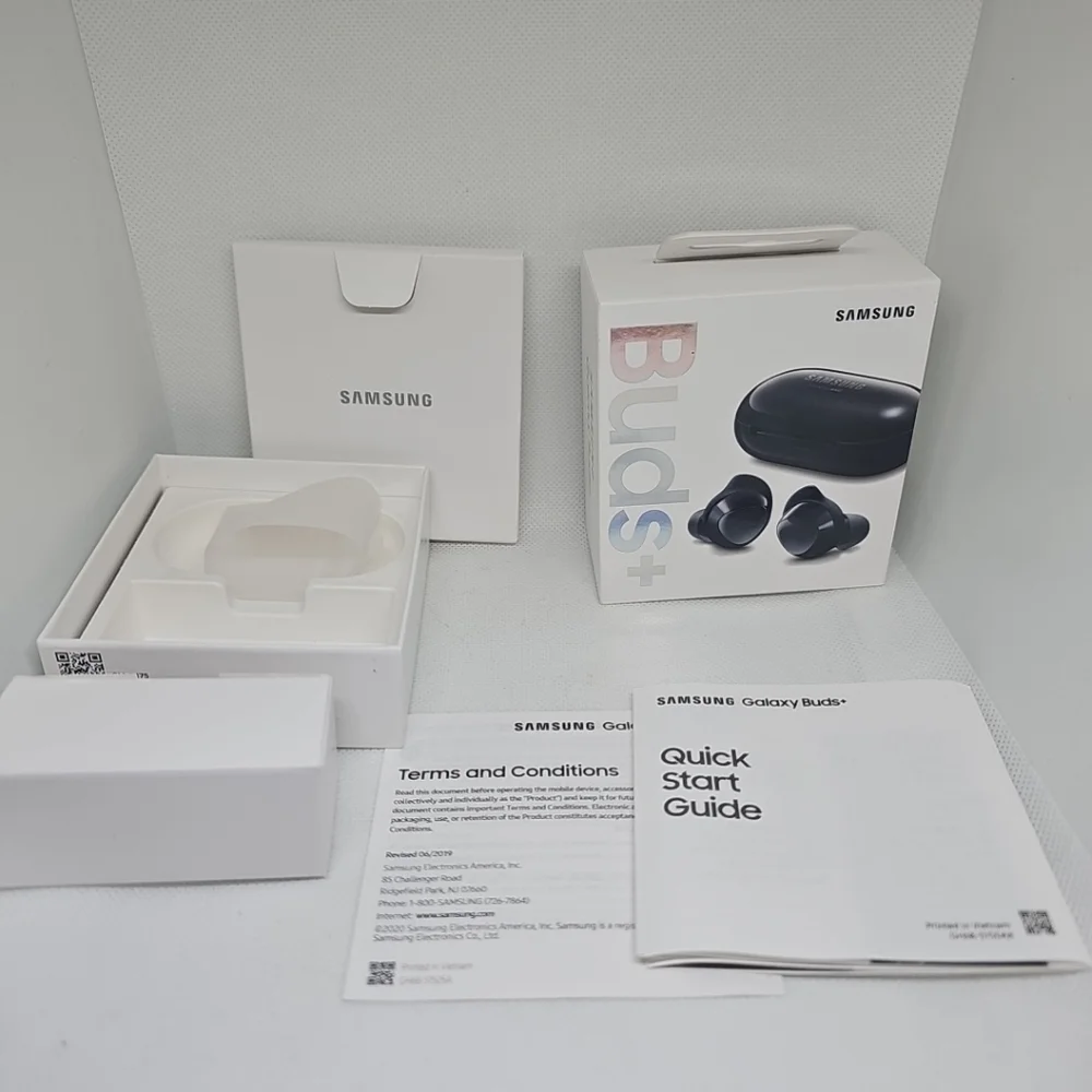 BOX ONLY - Samsung Galaxy Buds+ Black - BOX ONLY